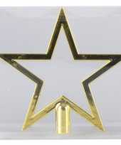 Voordelige gouden kerstboom piek